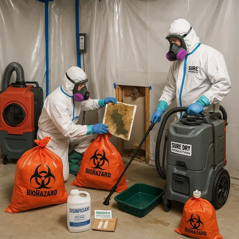 Contaminated Water Handling Protocols process in Caledonia, MI