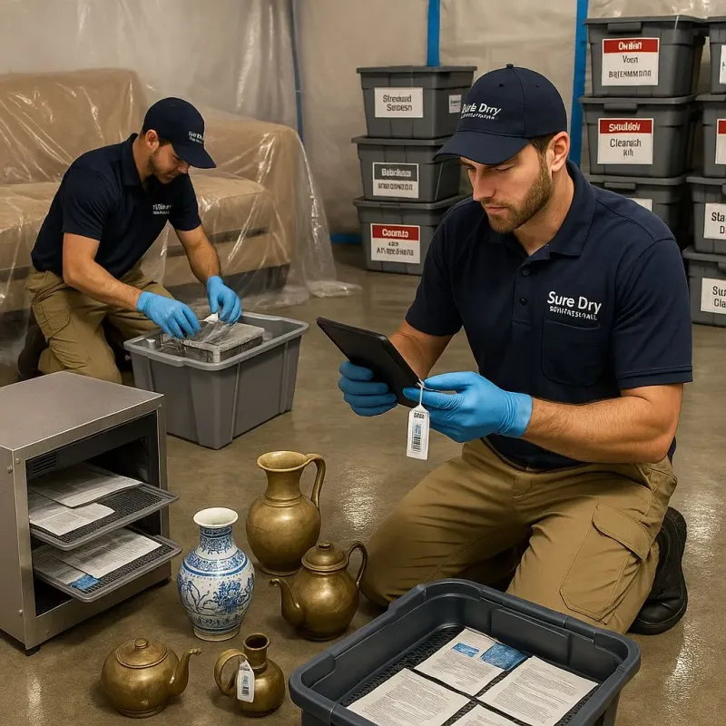 Content Protection and Restoration process in Caledonia, MI