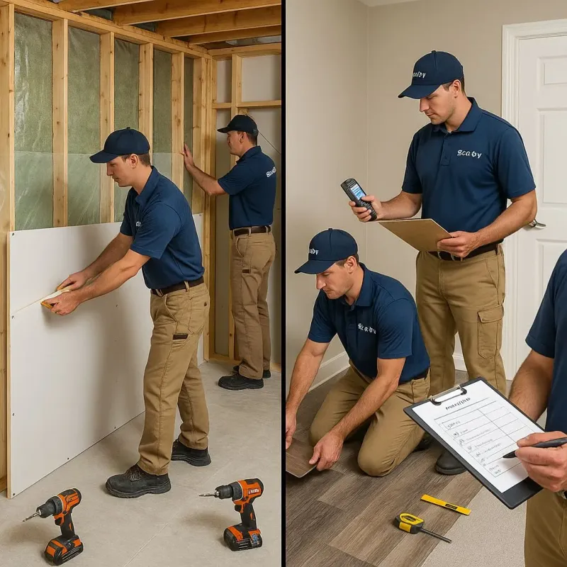 Repairs and Reconstruction process in Caledonia, MI