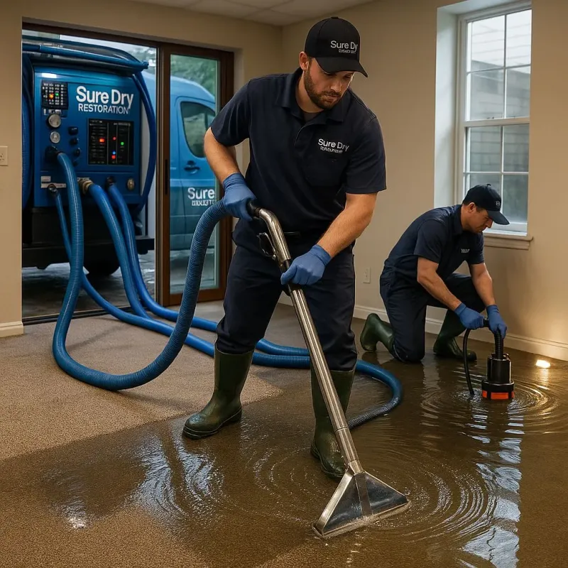 Water Extraction and Removal process in Caledonia, MI